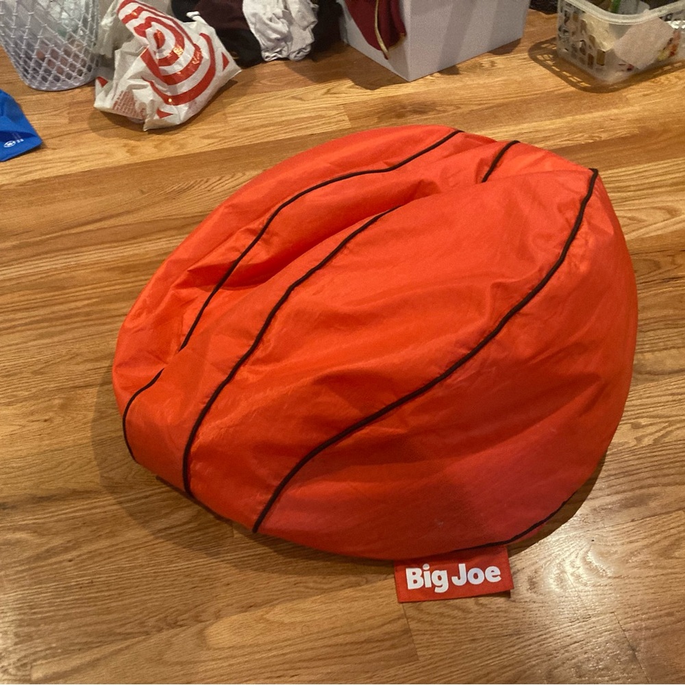 Big Joe basketball bean bag chair